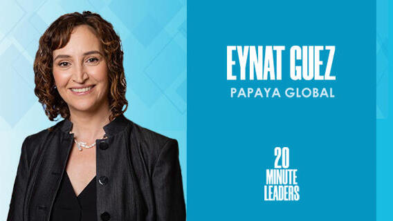 Eynat Guez, co-founder and CEO of Papaya Global 