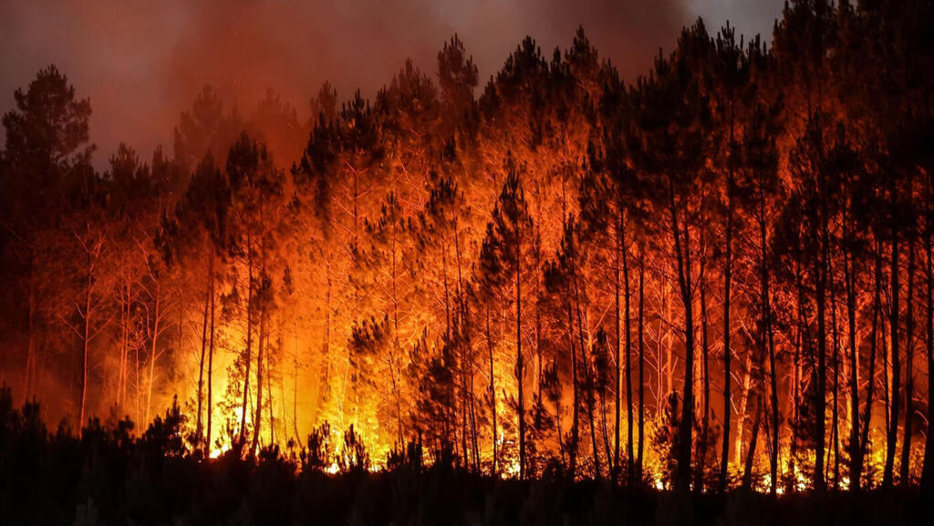 חם שם בחוץ: תמונות מהשריפות באירופה