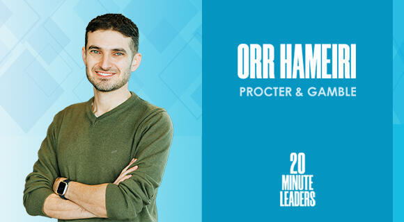 Orr Hameiri, global tech innovation director at Procter &amp; Gamble 