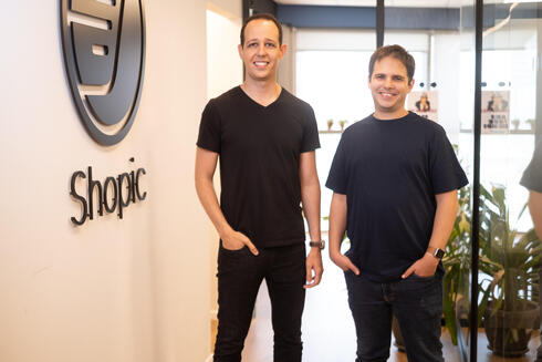 Shopic co-founders Raz Golan and Eran Kravitz. 
