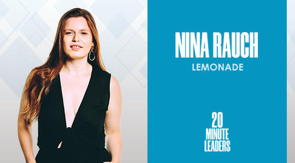 Nina Rauch, senior social impact lead at Lemonade 