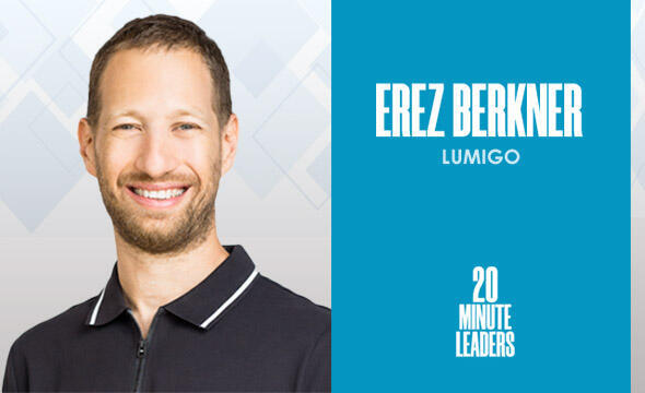 Erez Berkner, co-founder and CEO of Lumigo 