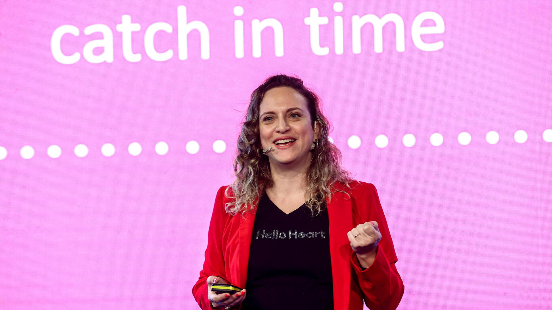 ועידת Tech TLV מעין כהן מייסדת משותפת ומנכלית Hello Heart