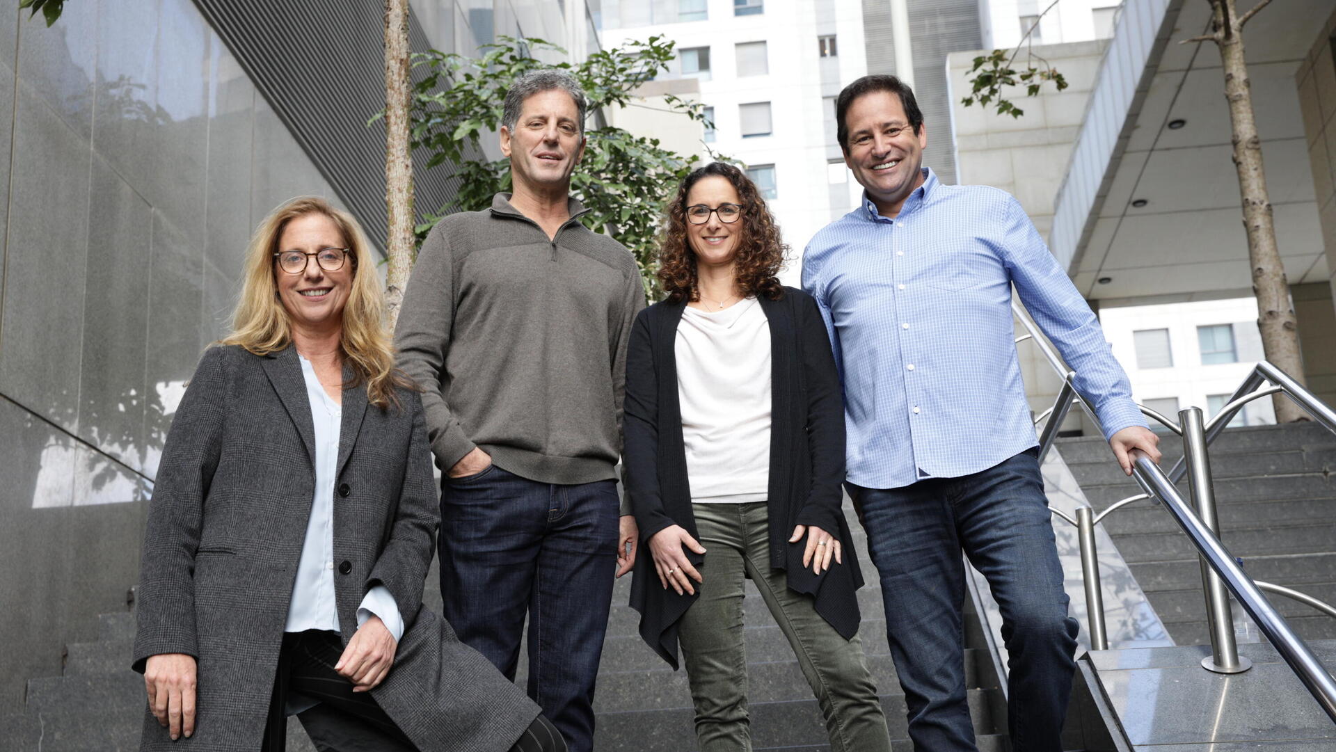 שותפים בקרן TLV Partners מימין שחר צפריר עדי יראל טולדנו איתן בק ורונה שגב