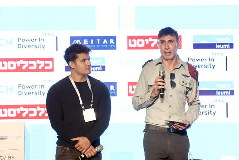IDF Cpt. Udi Heller & DiVE CEO Yuval Tal IDF Cpt. Udi Heller & DiVE CEO Yuval Tal