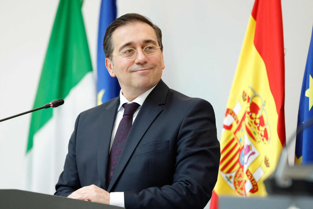 שר החוץ של ספרד חוזה מנואל אלברס 27.5.24